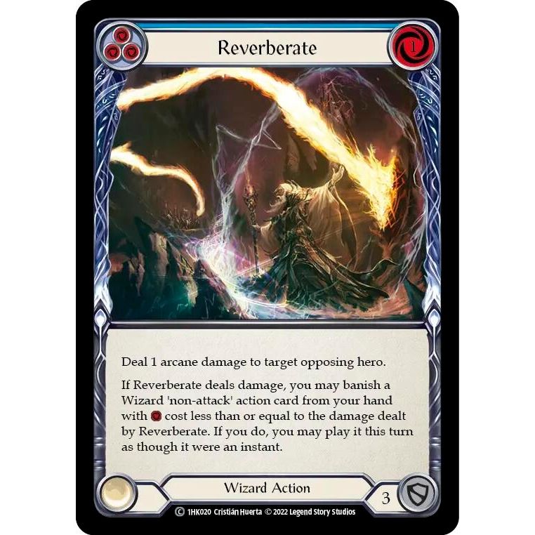 Image for Reverberate (Blue) (1HK020) - Flesh and Blood TCG