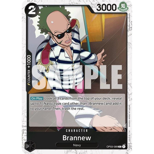 Image for Brannew (Jolly Roger Foil) (OP03-089) (PRB-01) - One Piece Card Game