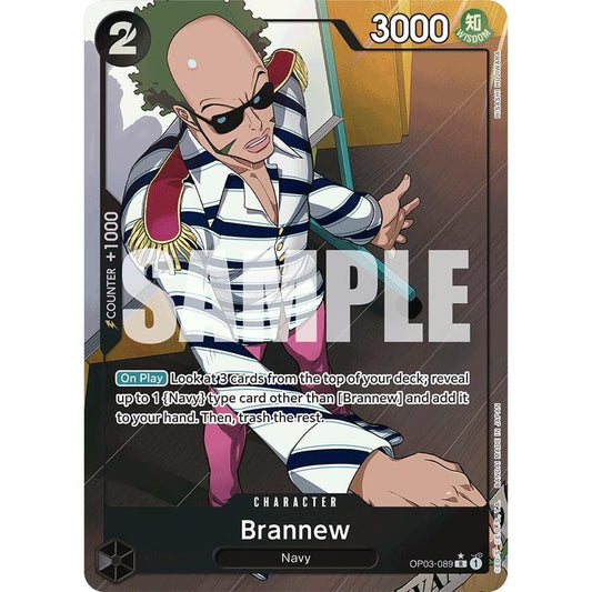 Image for Brannew (Full Art) (OP03-089) (PRB-01) - One Piece Card Game