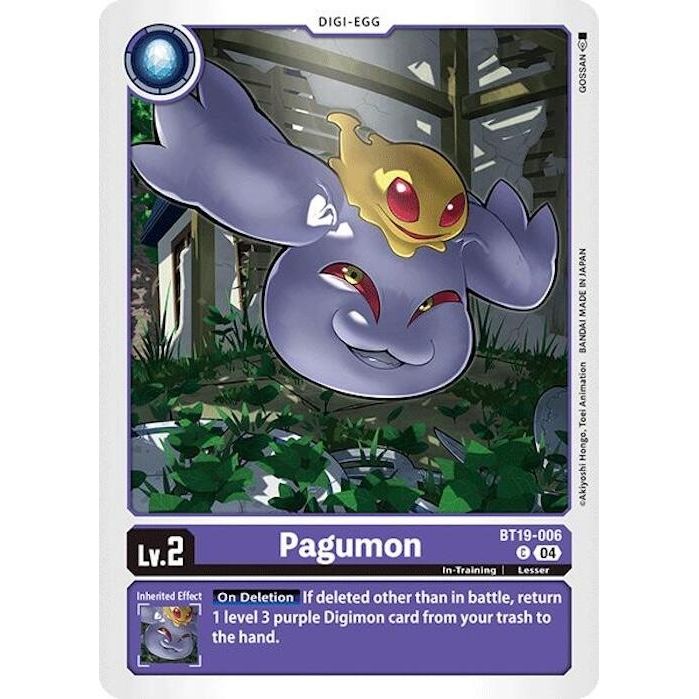 Image for Pagumon (BT19-006 C) (BT18-19) - Digimon Card Game