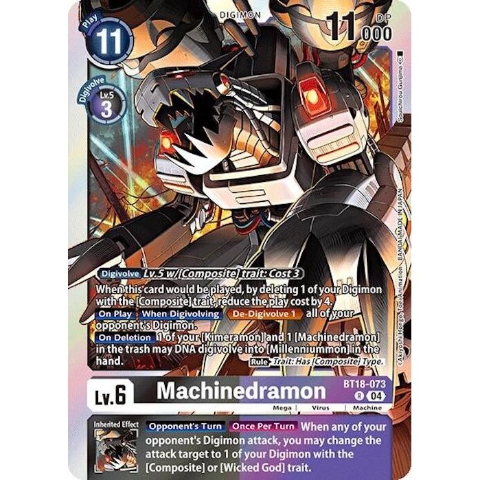 Image for Machinedramon - BT18-073 (BT18-073 R) (BT18-19) - Digimon Card Game