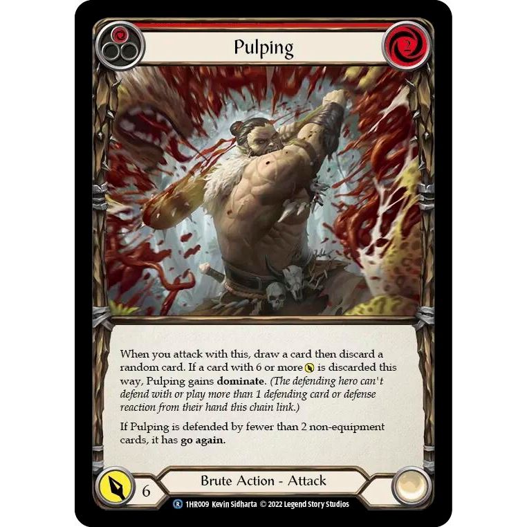 Image for Pulping (Red) (1HR009) - Flesh and Blood TCG