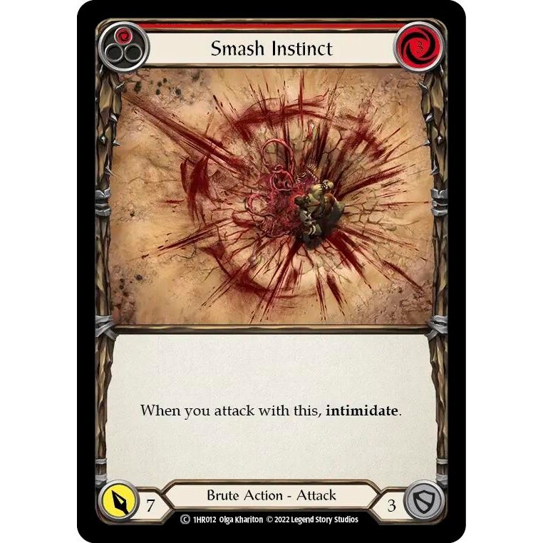 Image for Smash Instinct (Red) (1HR012) - Flesh and Blood TCG
