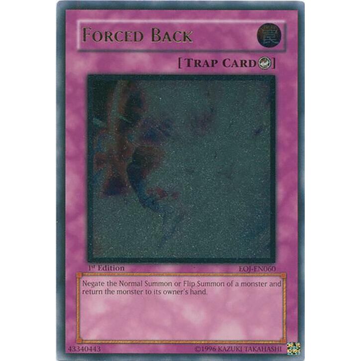 Image for Forced Back (UTR) (EOJ-EN060) (EOJ) - YuGiOh