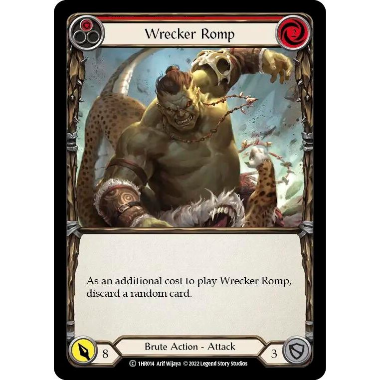 Image for Wrecker Romp (Red) (1HR014) - Flesh and Blood TCG