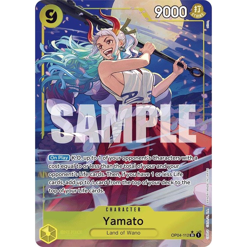 Image for Yamato (OP04-112) (Alternate Art) (OP04-112) (PRB-01) - One Piece Card Game