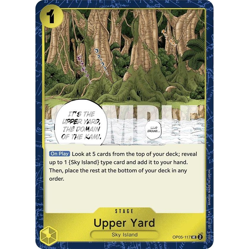 Image for Upper Yard (Jolly Roger Foil) (OP05-117) (PRB-01) - One Piece Card Game