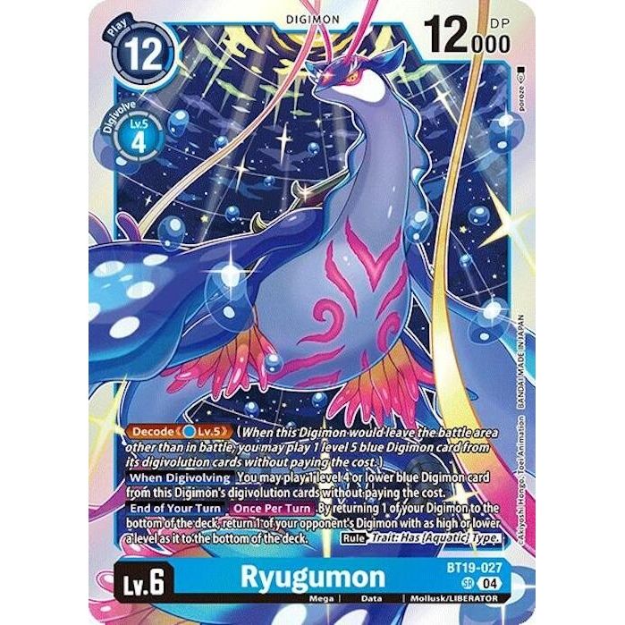Image for Ryugumon (BT19-027 SR) (BT18-19) - Digimon Card Game