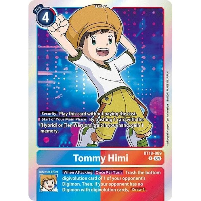 Image for Tommy Himi (BT18-089 R) (BT18-19) - Digimon Card Game