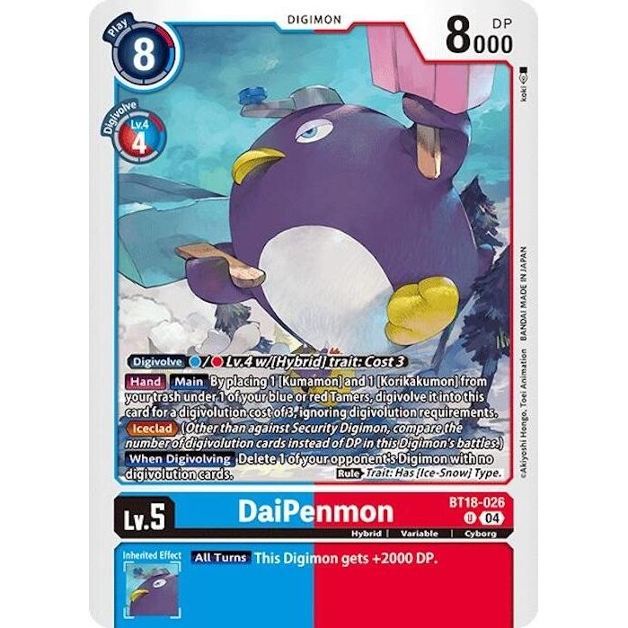 Image for DaiPenmon (BT18-026 U) (BT18-19) - Digimon Card Game