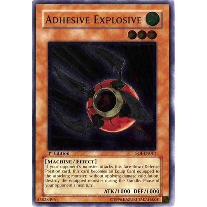 Image for Adhesive Explosive (UTR) (SOI-EN011) (SOI) - YuGiOh