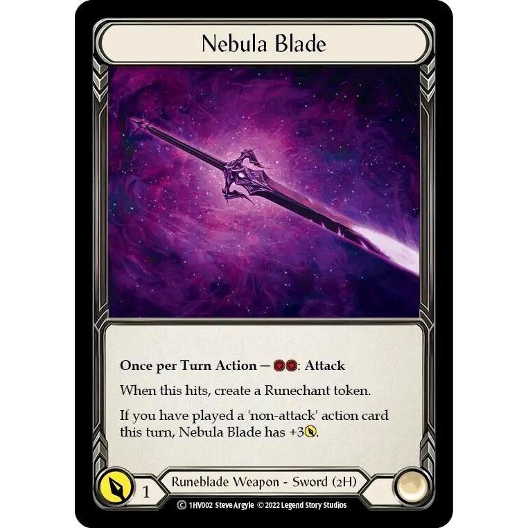 Image for Nebula Blade (1HV002) - Flesh and Blood TCG