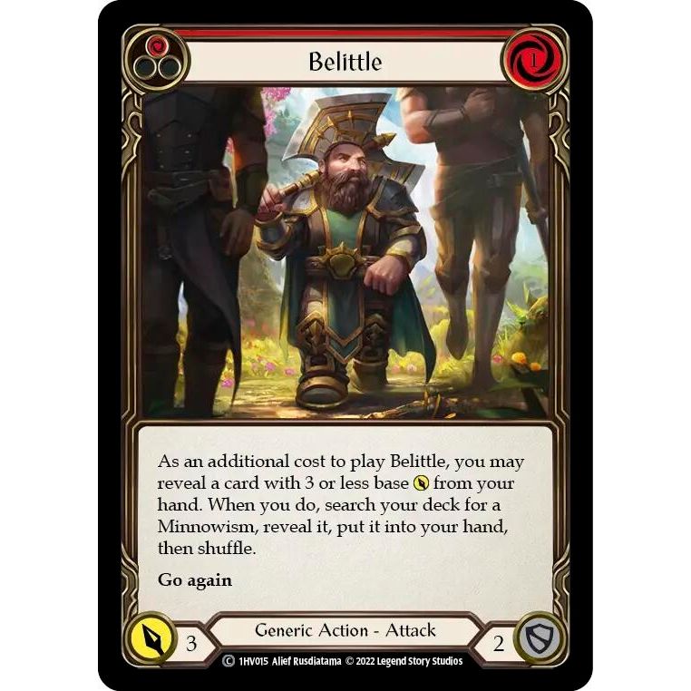 Image for Belittle (Red) (1HV015) - Flesh and Blood TCG