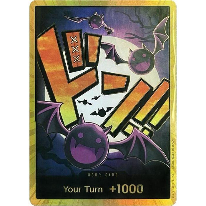Image for DON!! Card (Gecko Moria) (Gold) (PRB-01) - One Piece Card Game