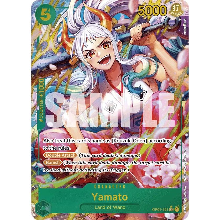 Image for Yamato (OP01-121) (Alternate Art) (OP01-121) (PRB-01) - One Piece Card Game