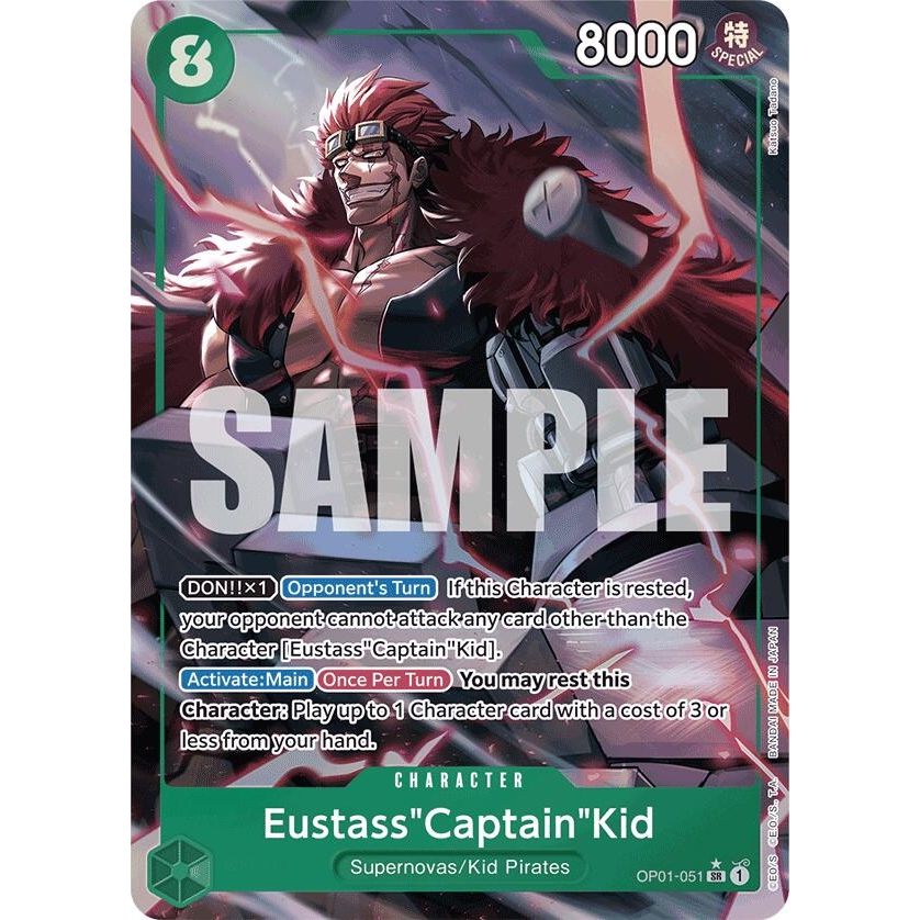 Image for Eustass"Captain"Kid (OP01-051) (Alternate Art) (OP01-051) (PRB-01) - One Piece Card Game