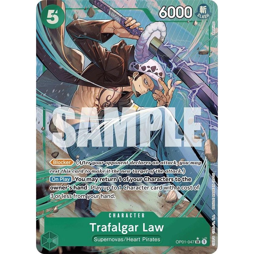 Image for Trafalgar Law (OP01-047) (Alternate Art) (OP01-047) (PRB-01) - One Piece Card Game