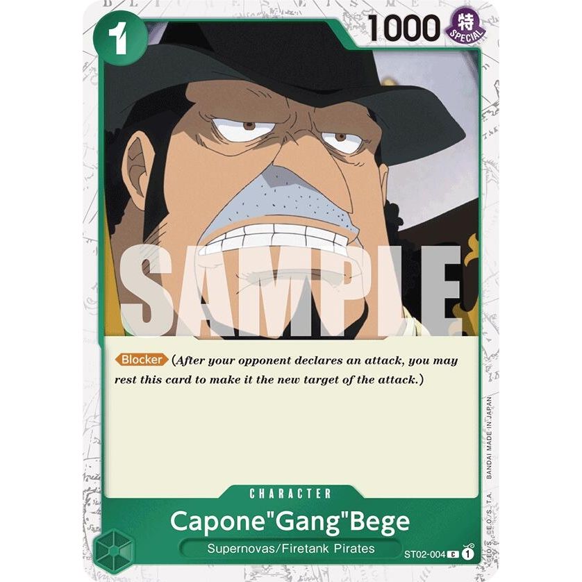 Image for Capone"Gang"Bege (ST02-004) (Jolly Roger Foil) (ST02-004) (PRB-01) - One Piece Card Game