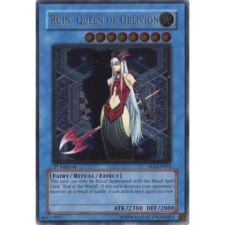 Image for Ruin, Queen of Oblivion (UTR) (SOI-EN034) (SOI) - YuGiOh