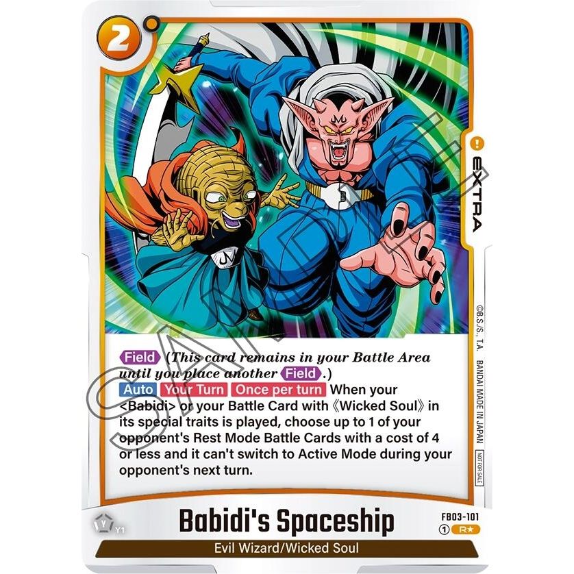 Image for Babidi's Spaceship (Tournament Pack 04) (FB03-101) (DBSFW_TPR) - Dragon Ball Super: Fusion World