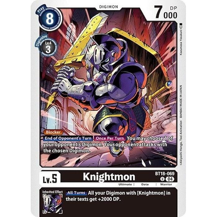 Image for Knightmon (BT18-069 U) (BT18-19) - Digimon Card Game