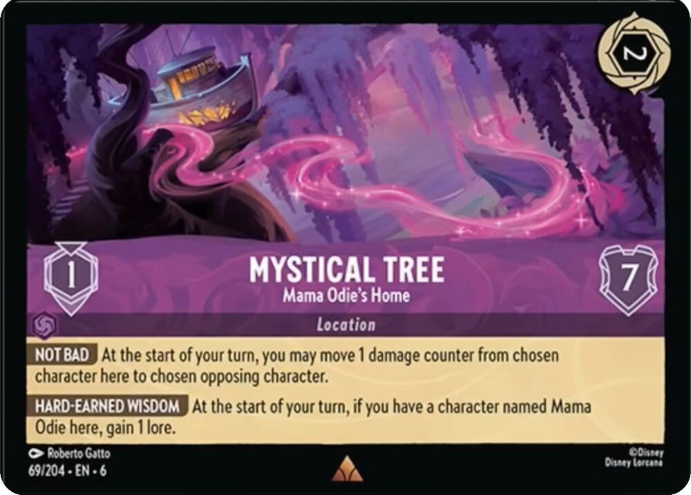 Image for Mystical Tree - Mama Odie's Home (69/204) (6) - Disney Lorcana