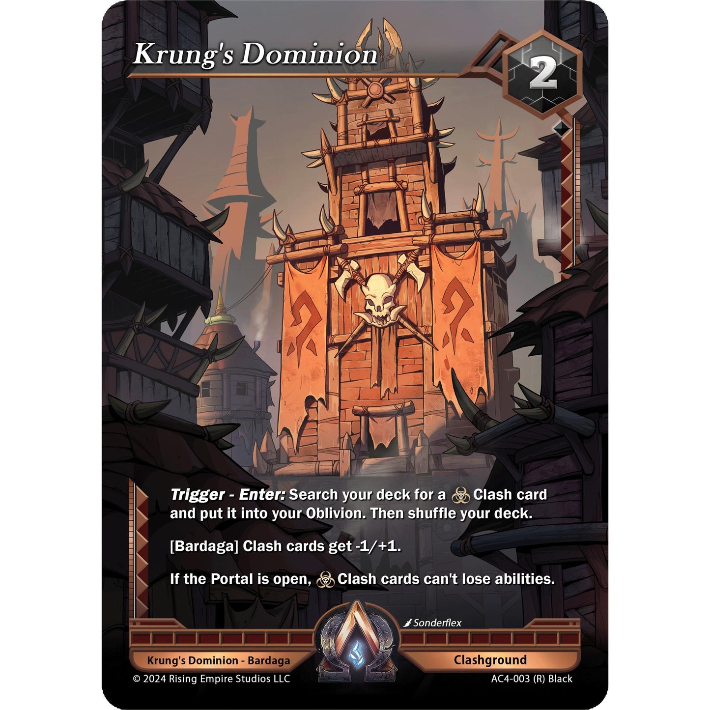 Image for Krung's Dominion (AC4-003) (AC4) - Alpha Clash