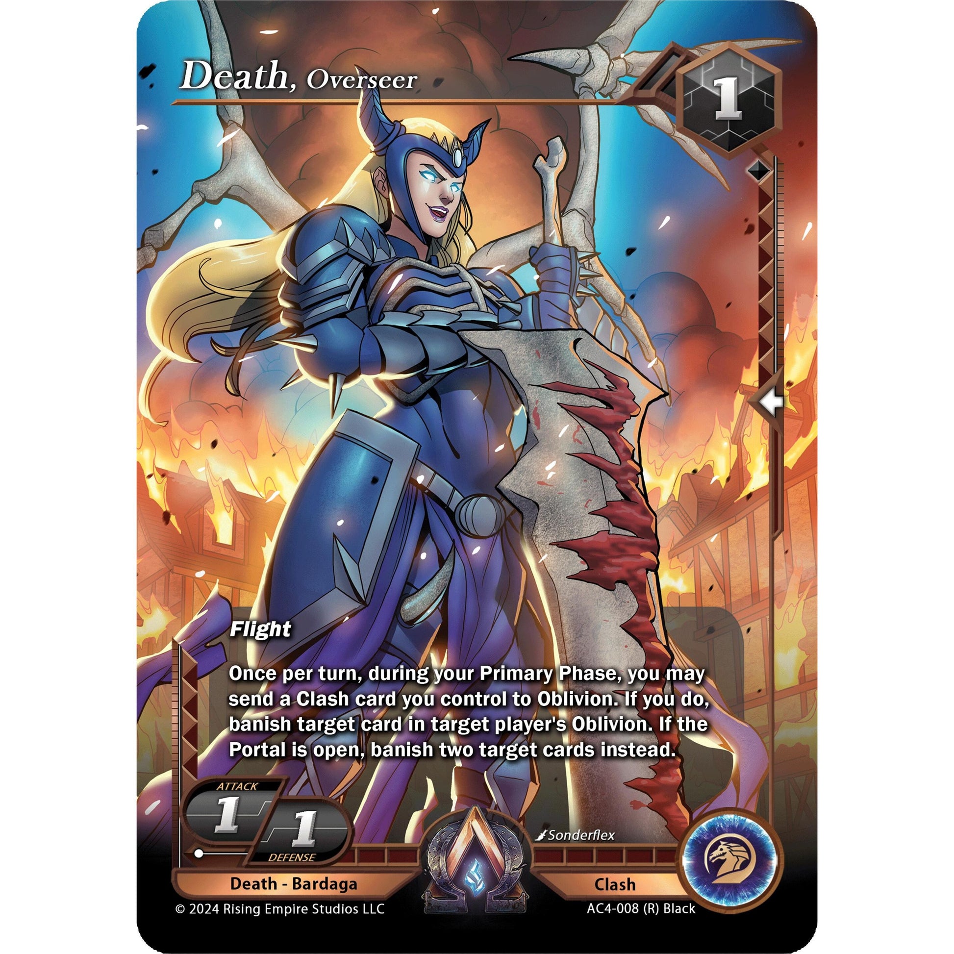 Image for Death, Overseer (AC4-008) (AC4) - Alpha Clash