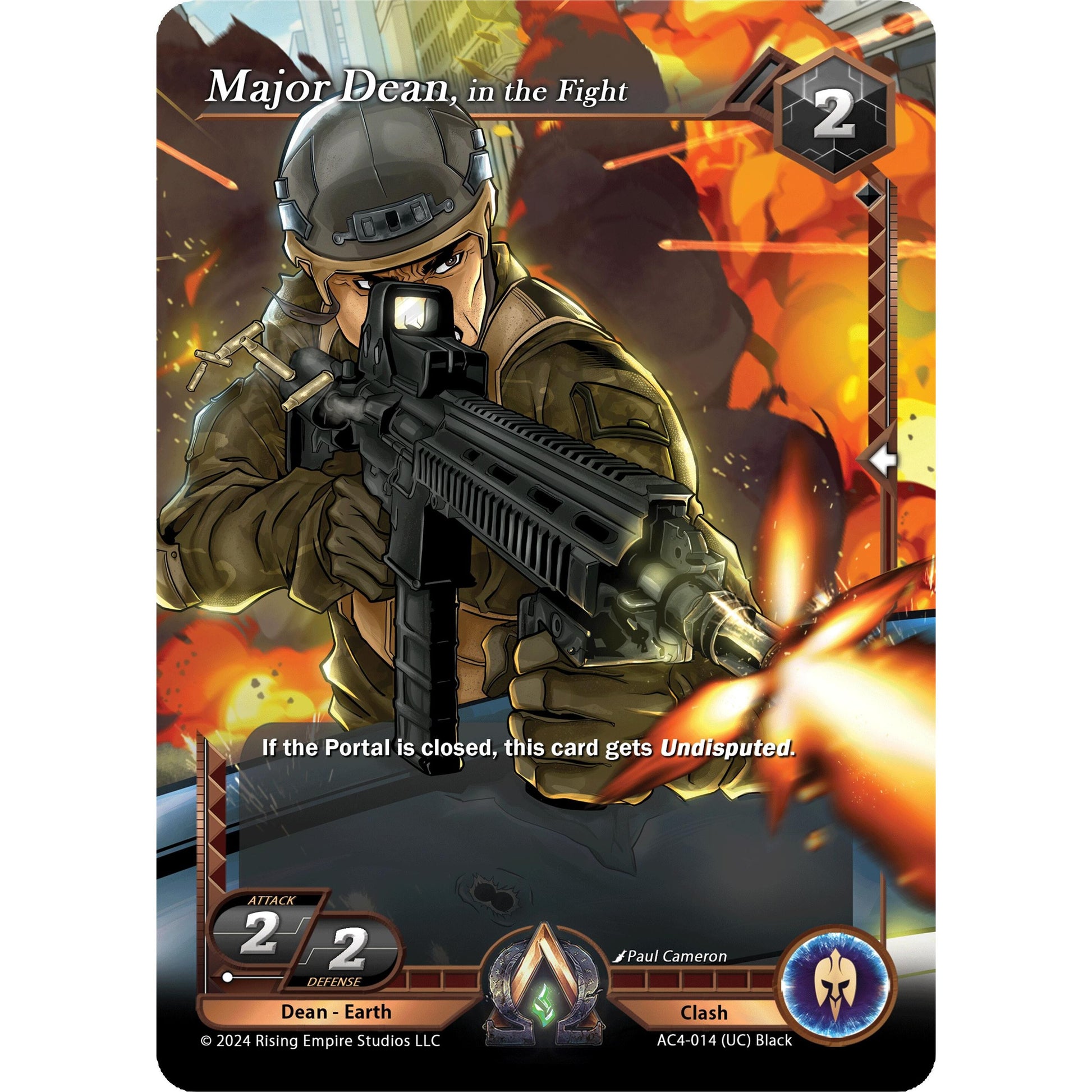 Image for Major Dean, in the Fight (AC4-014) (AC4) - Alpha Clash