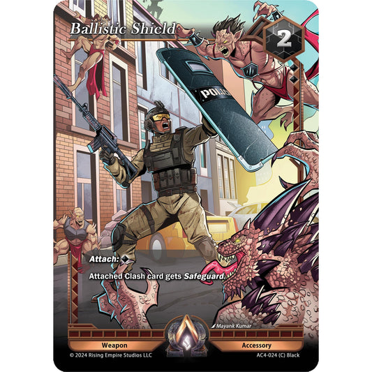 Image for Ballistic Shield (AC4-024) (AC4) - Alpha Clash