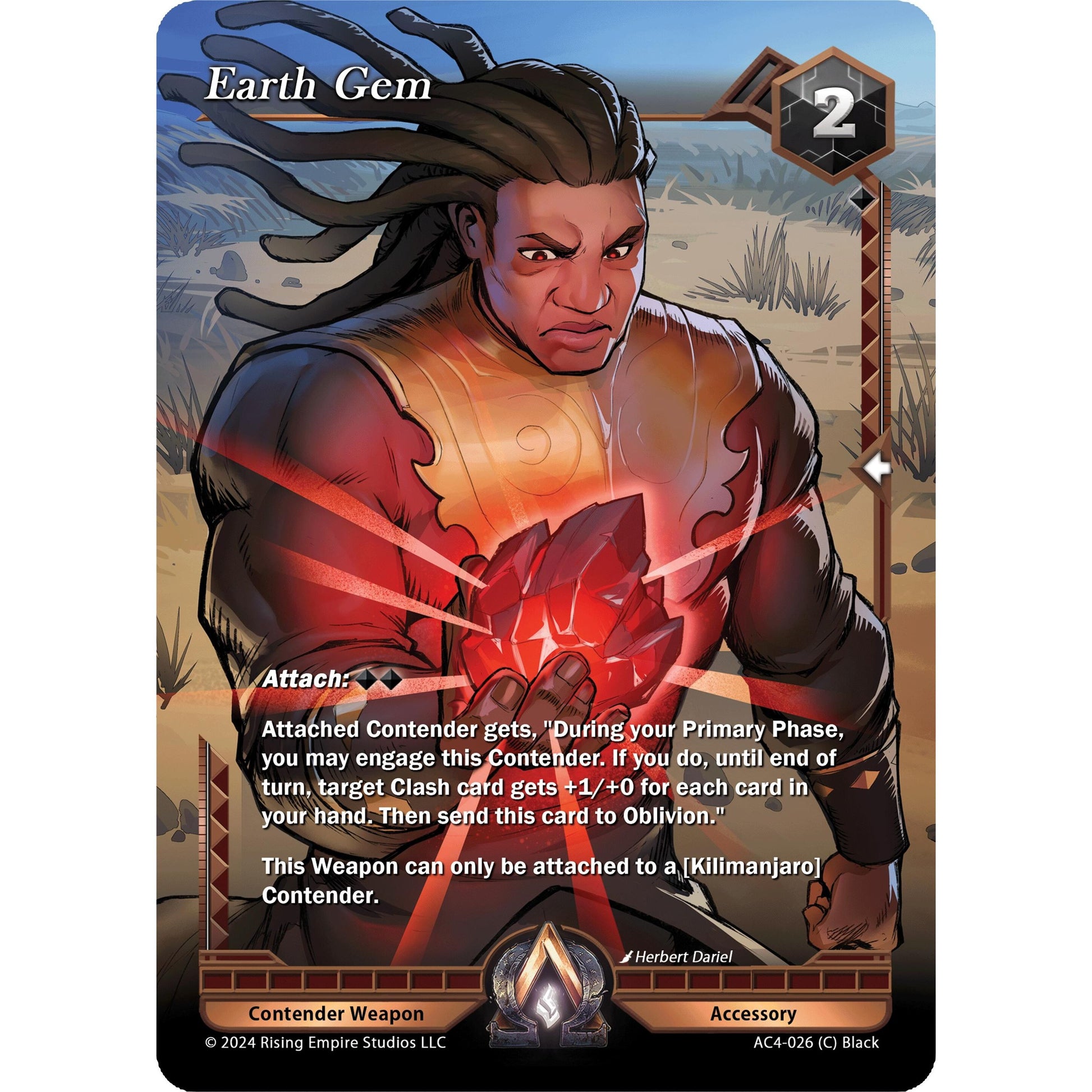 Image for Earth Gem (AC4-026) (AC4) - Alpha Clash