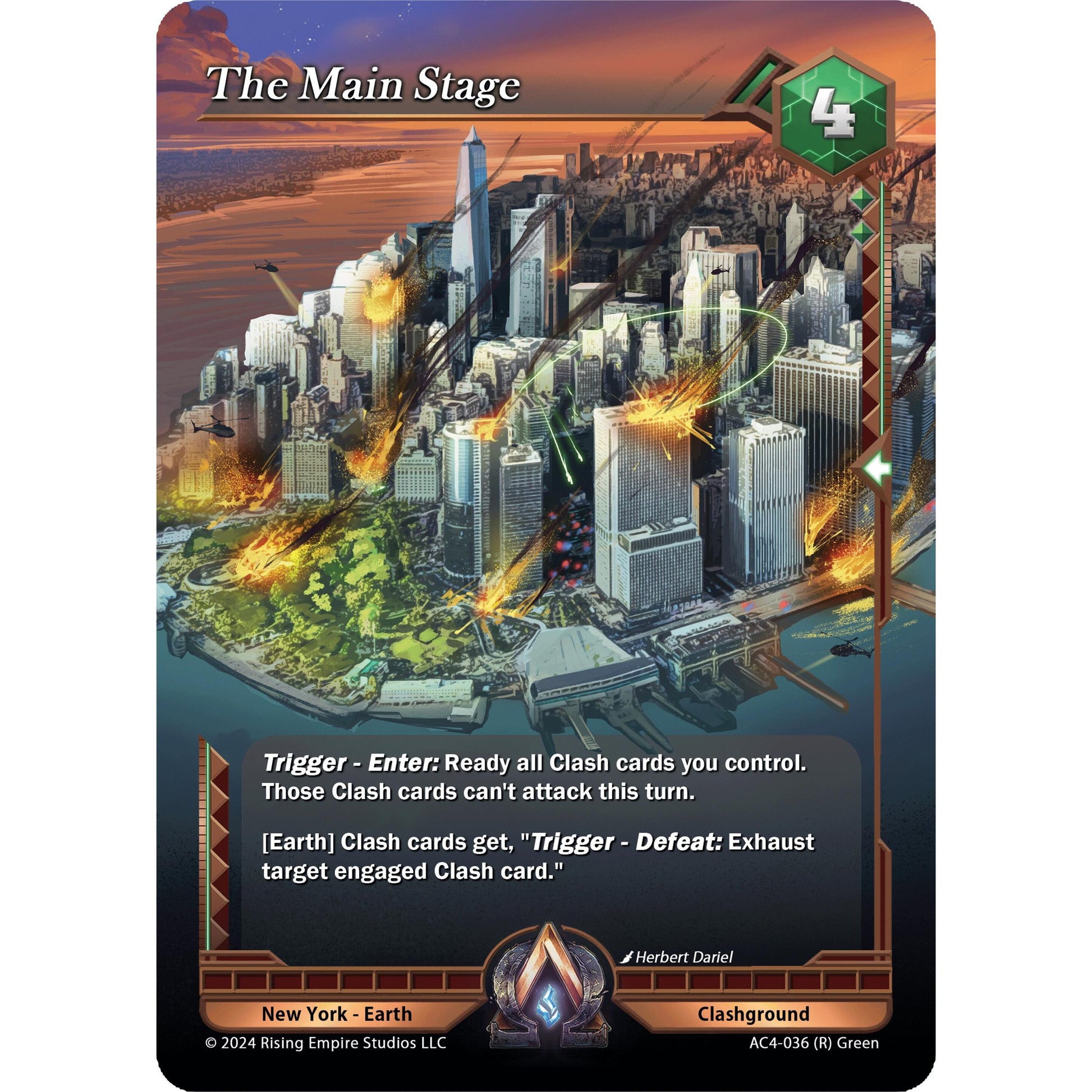Image for The Main Stage (AC4-036) (AC4) - Alpha Clash