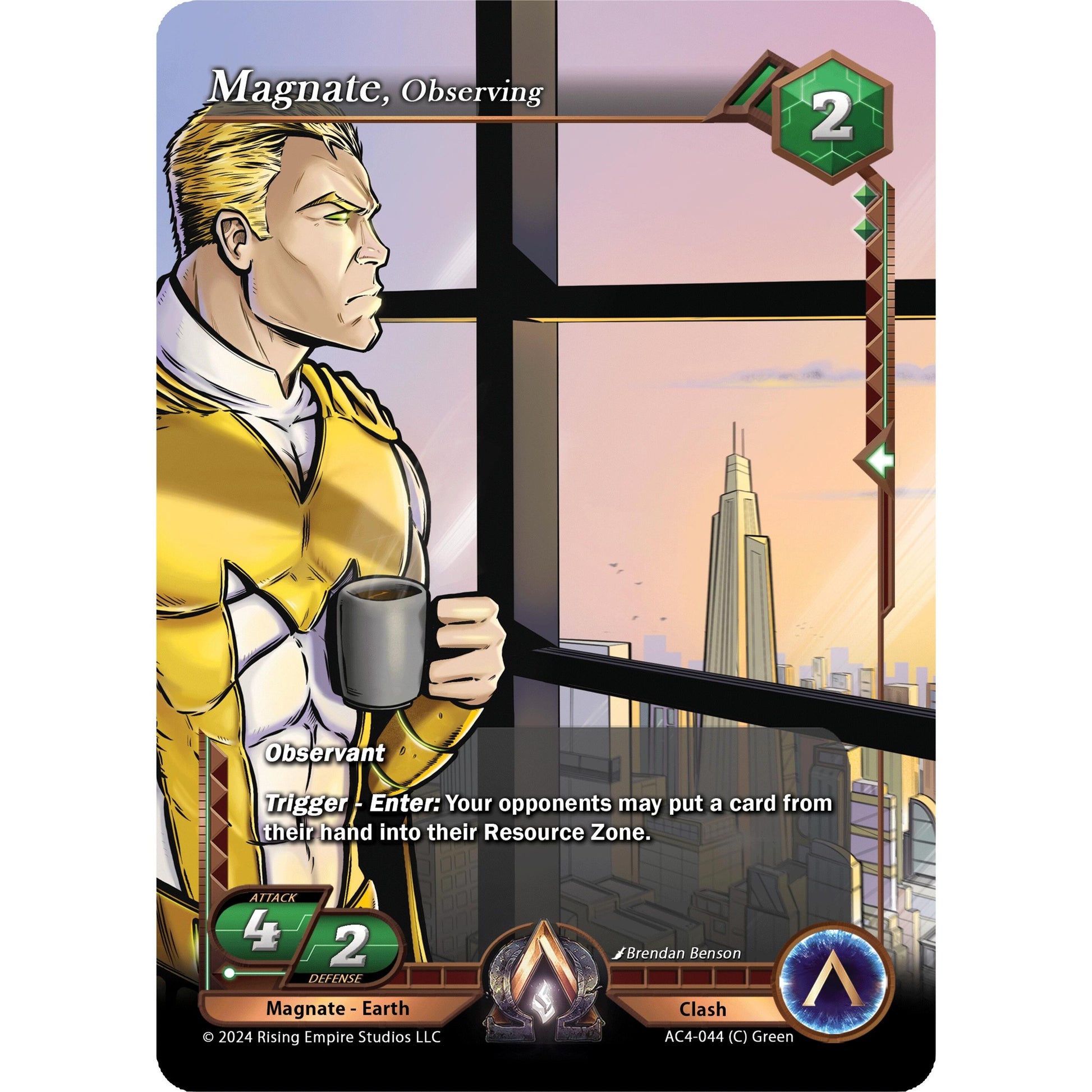 Image for Magnate, Observing (AC4-044) (AC4) - Alpha Clash