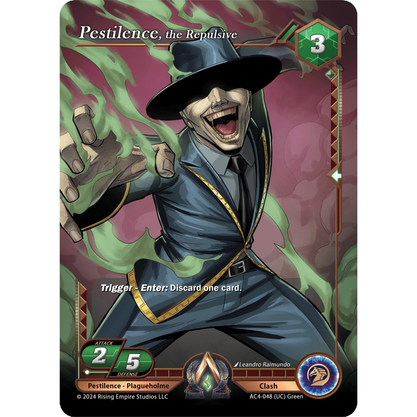 Image for Pestilence, the Repulsive (AC4-048) (AC4) - Alpha Clash
