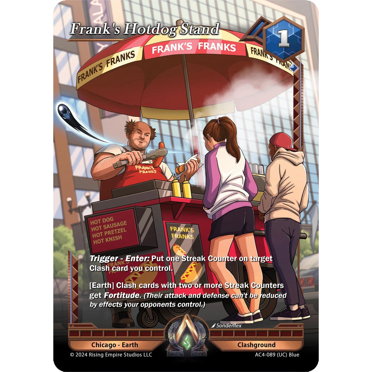 Image for Frank's Hotdog Stand (AC4-089) (AC4) - Alpha Clash