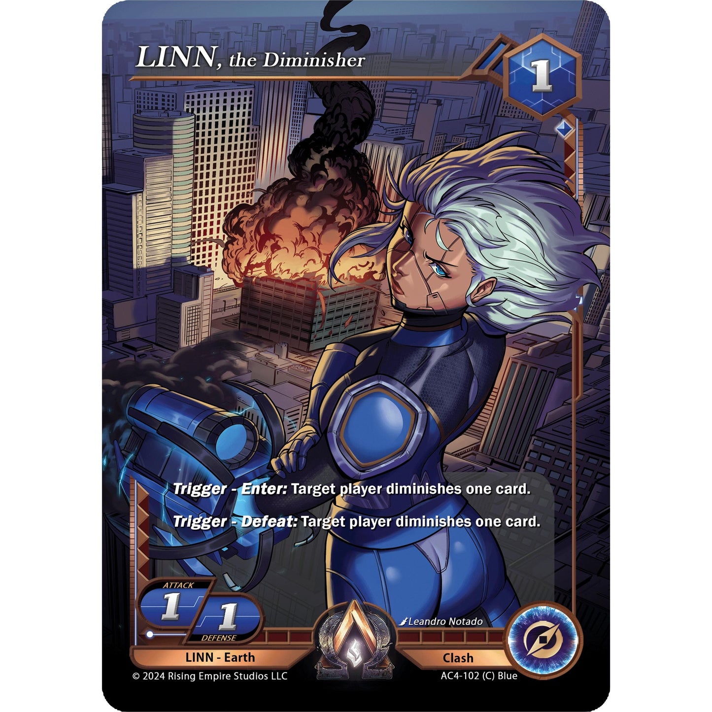 Image for LINN, the Diminisher (AC4-102) (AC4) - Alpha Clash