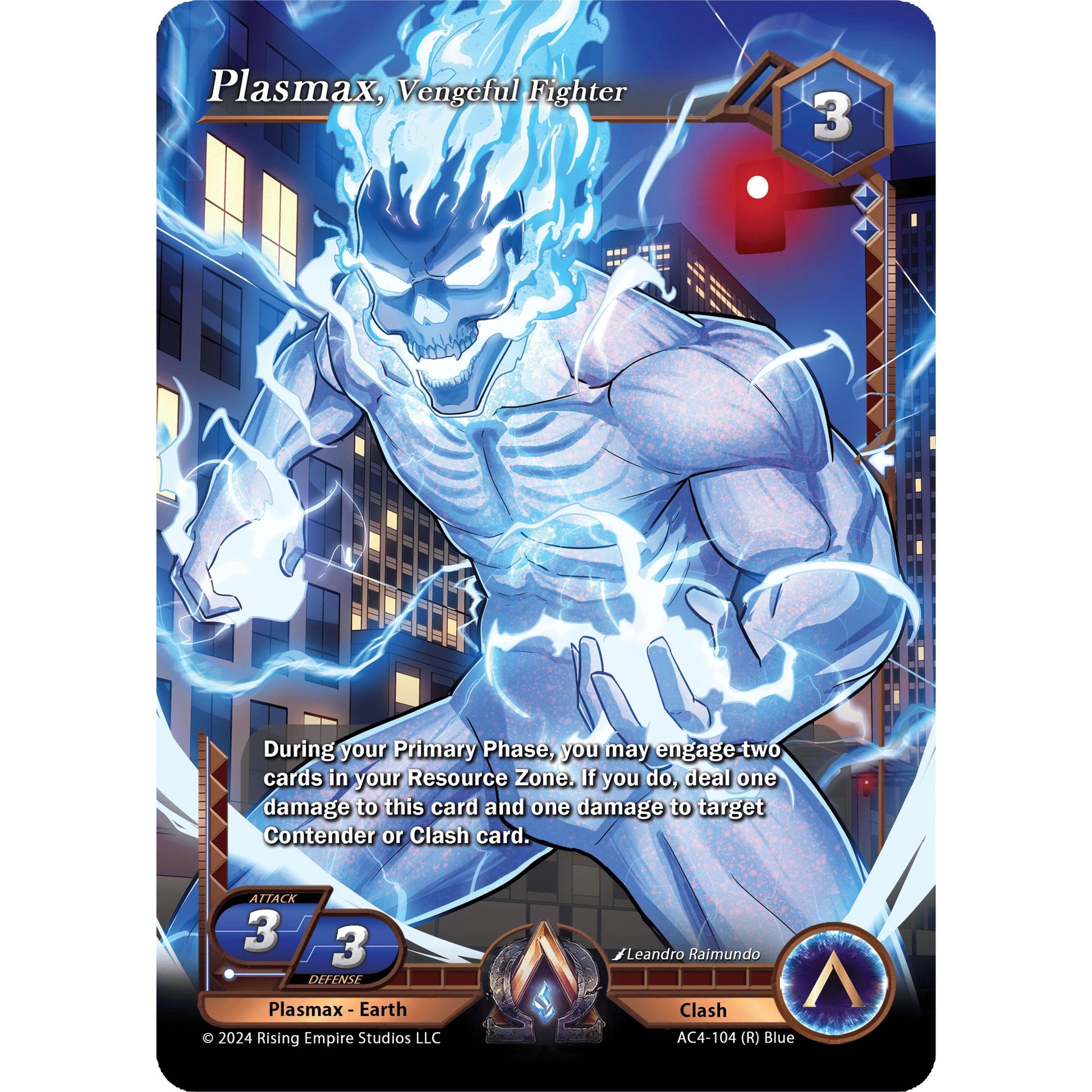 Image for Plasmax, Vengeful Fighter (AC4-104) (AC4) - Alpha Clash