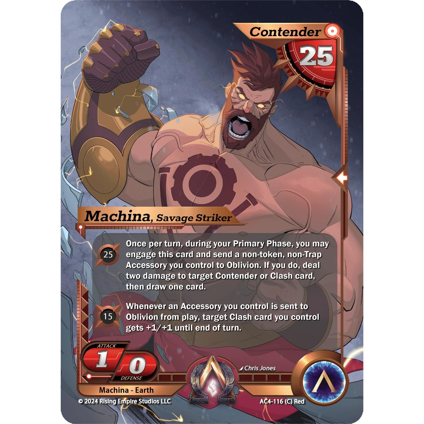 Image for Machina, Savage Striker (AC4-116) (AC4) - Alpha Clash
