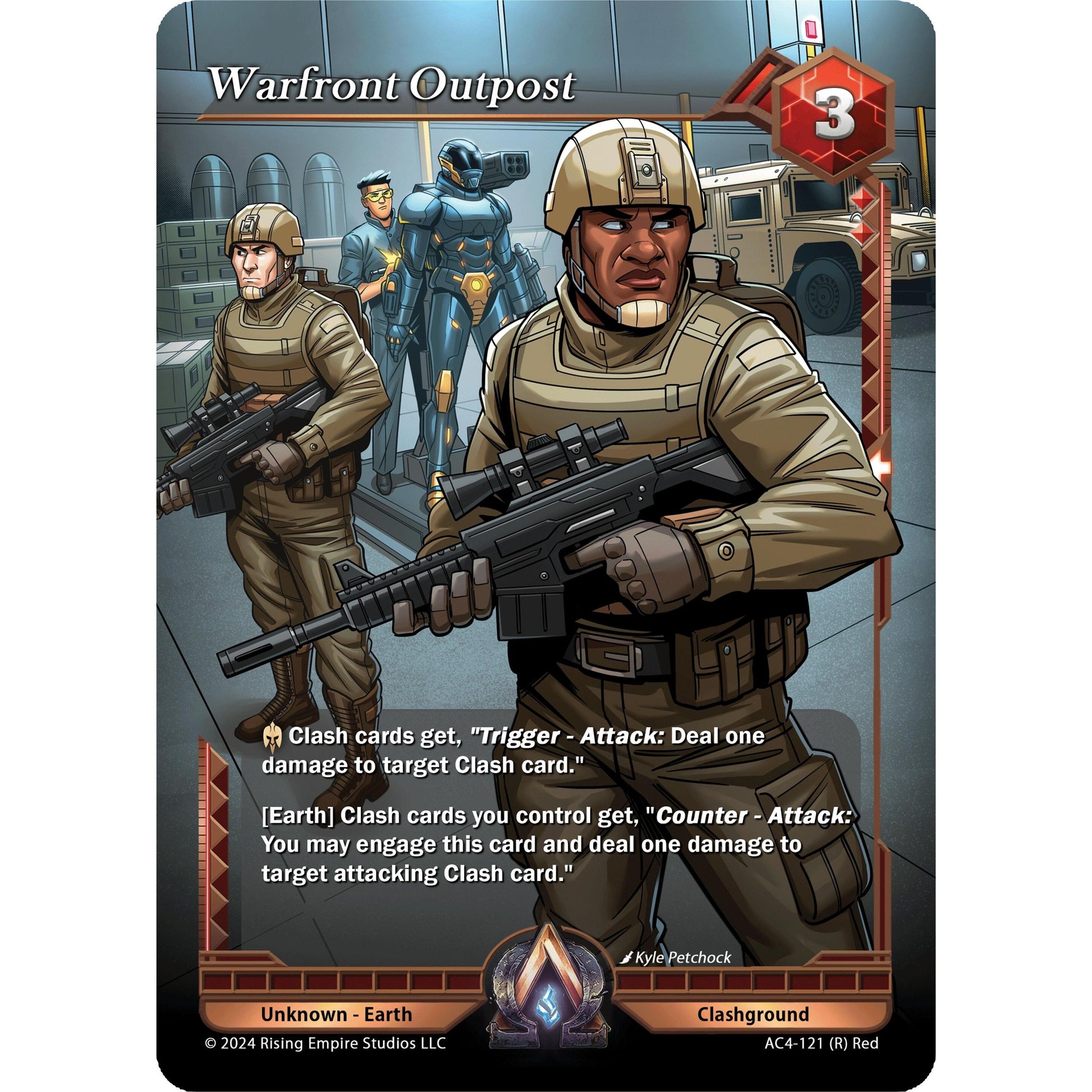 Image for Warfront Outpost (AC4-121) (AC4) - Alpha Clash