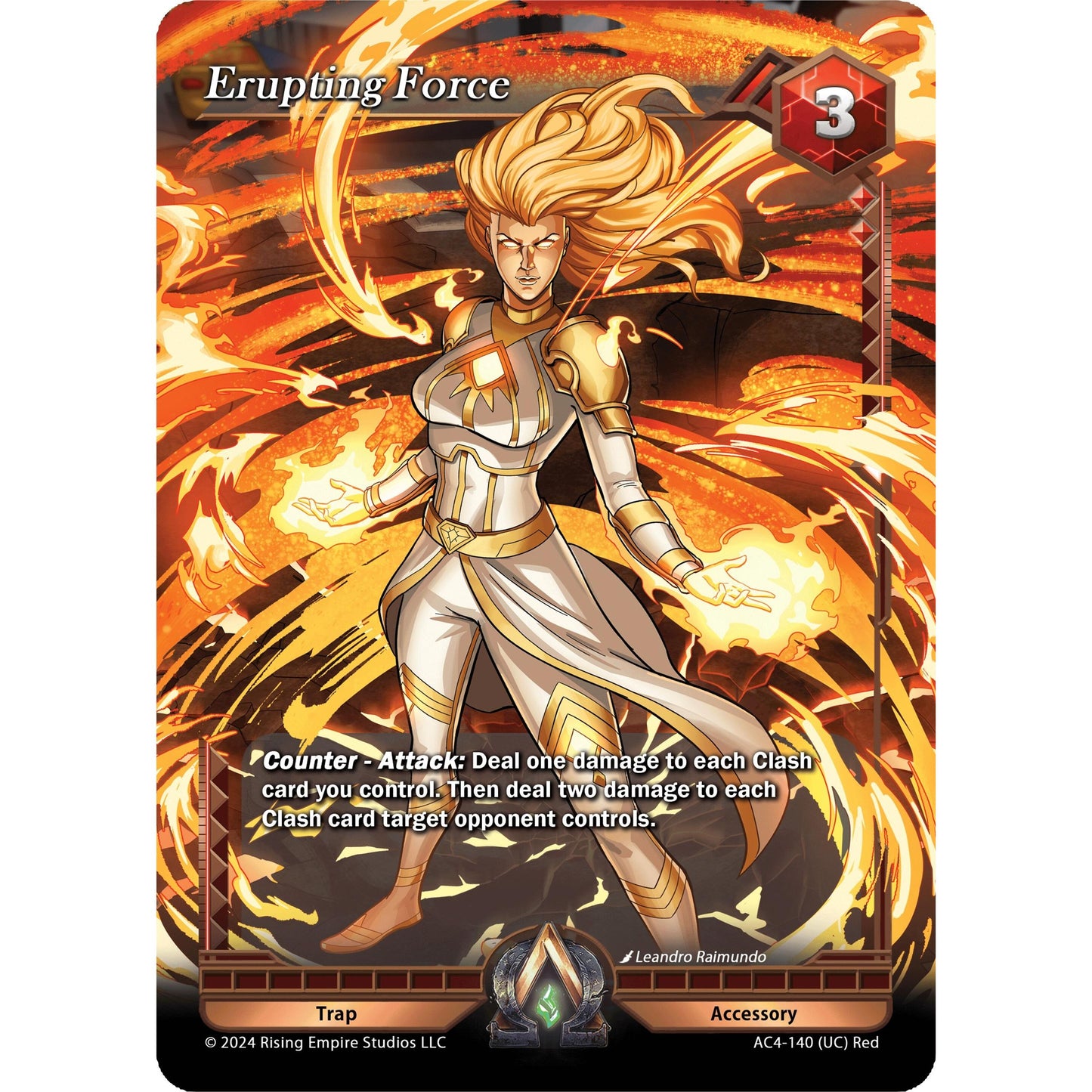 Image for Erupting Force (AC4-140) (AC4) - Alpha Clash