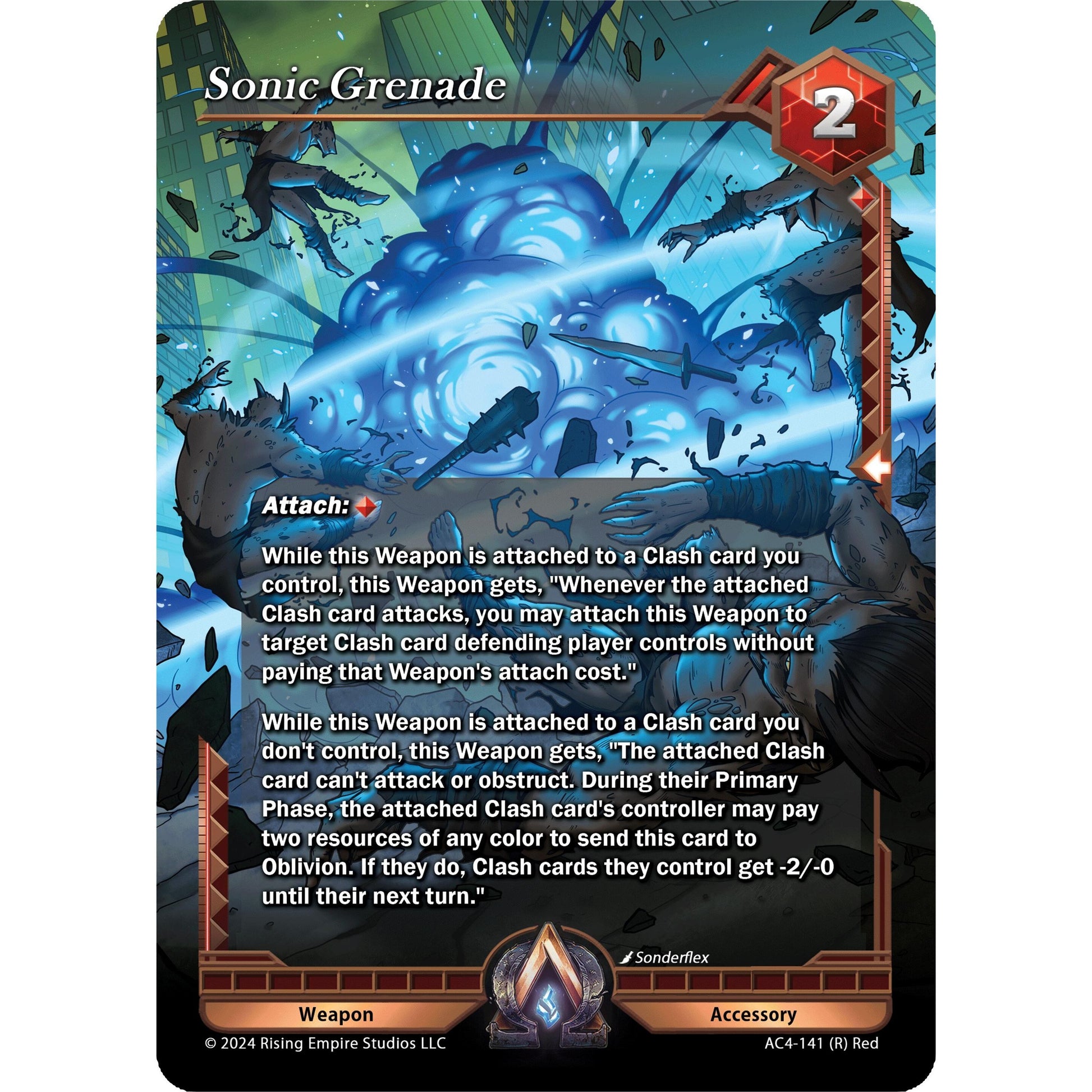 Image for Sonic Grenade (AC4-141) (AC4) - Alpha Clash