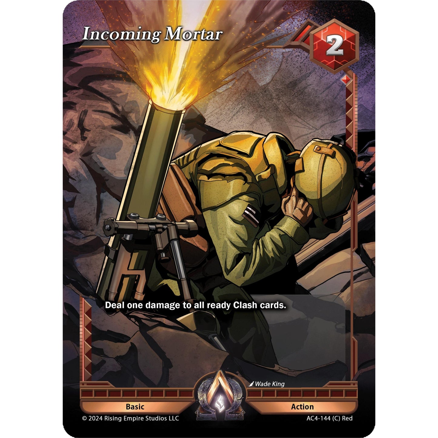 Image for Incoming Mortar (AC4-144) (AC4) - Alpha Clash