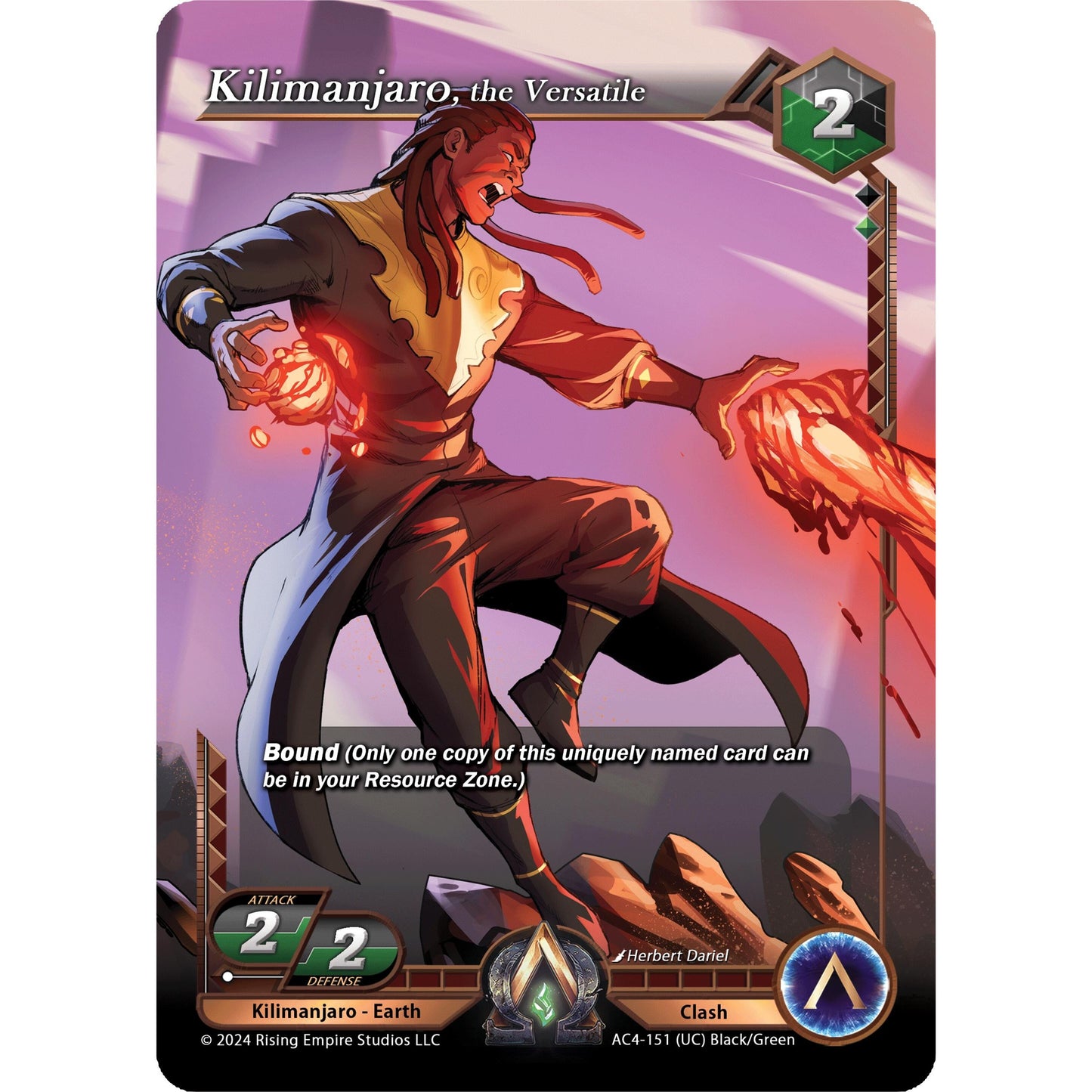 Image for Kilimanjaro, the Versatile (AC4-151) (AC4) - Alpha Clash