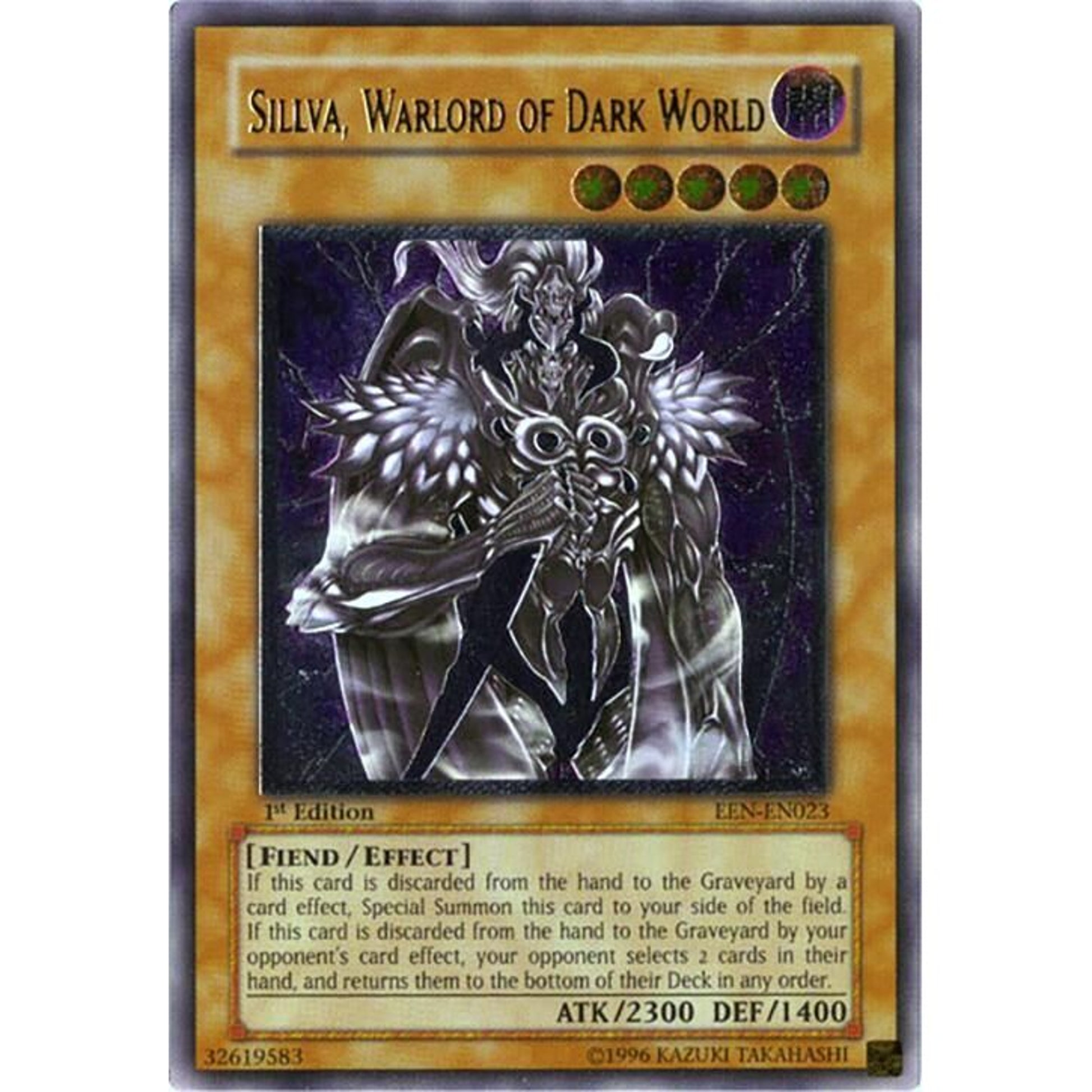 Image for Sillva, Warlord of Dark World (UTR) (EEN-EN023) (EEN) - YuGiOh