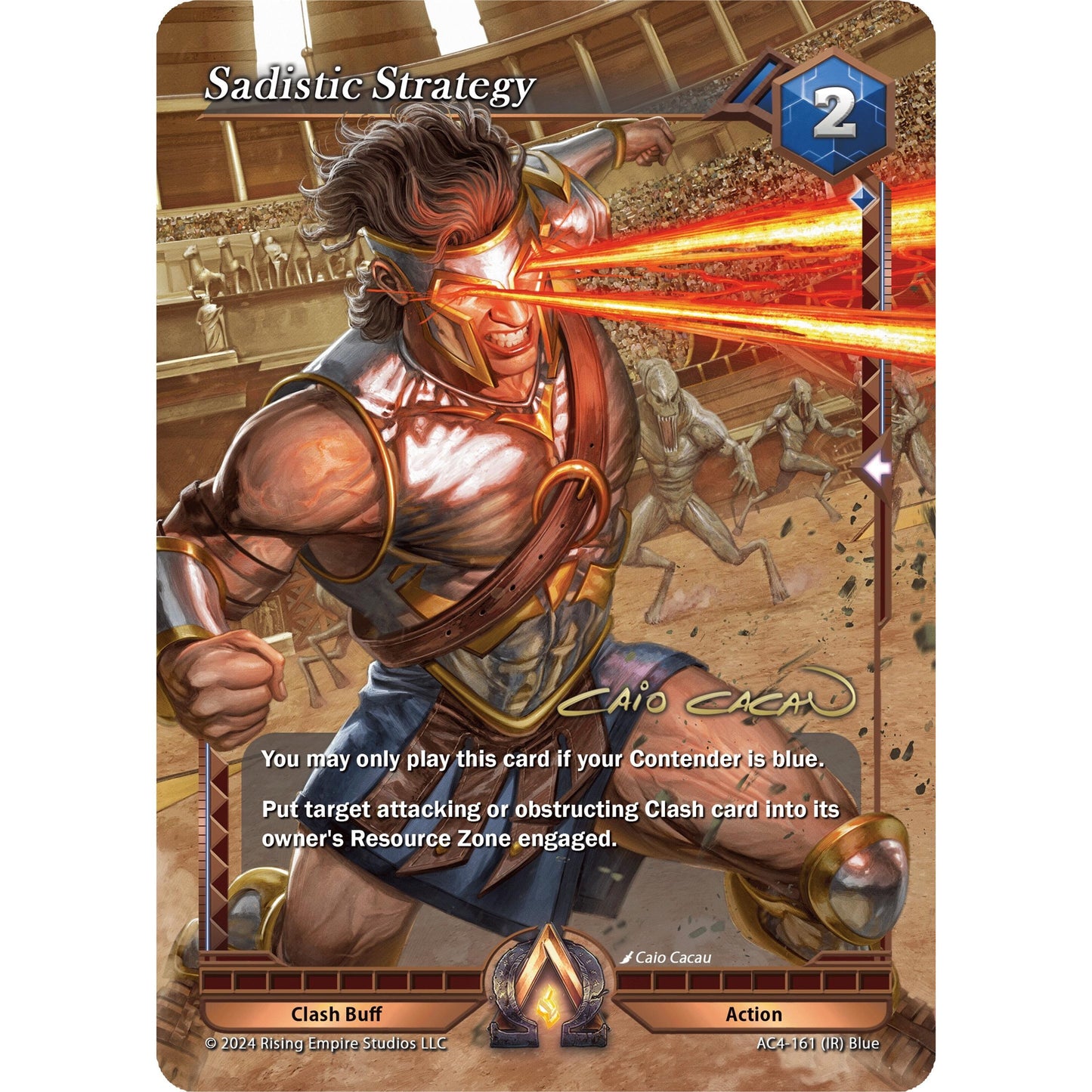 Image for Sadistic Strategy (Iconic Rare) (AC4-161) (AC4) - Alpha Clash