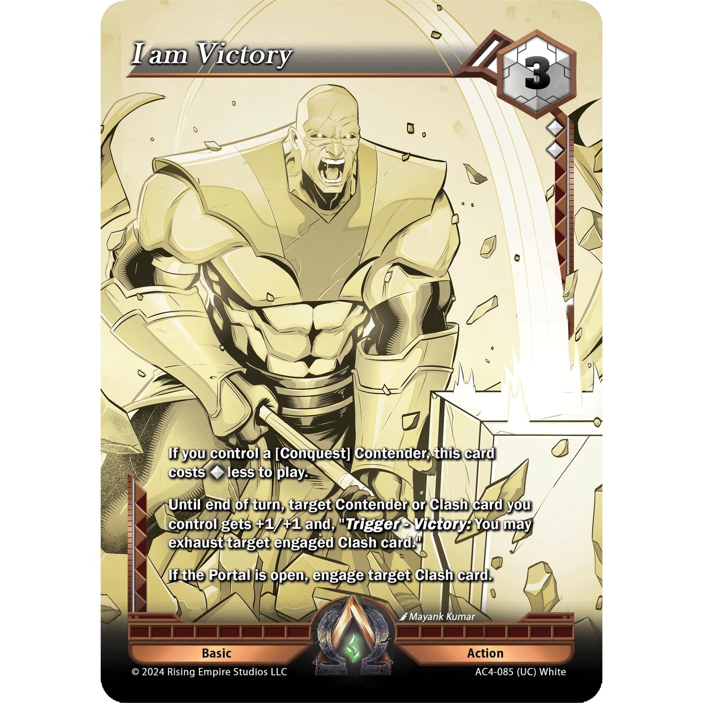 Image for I am Victory (Gold) (AC4-085) (AC4) - Alpha Clash