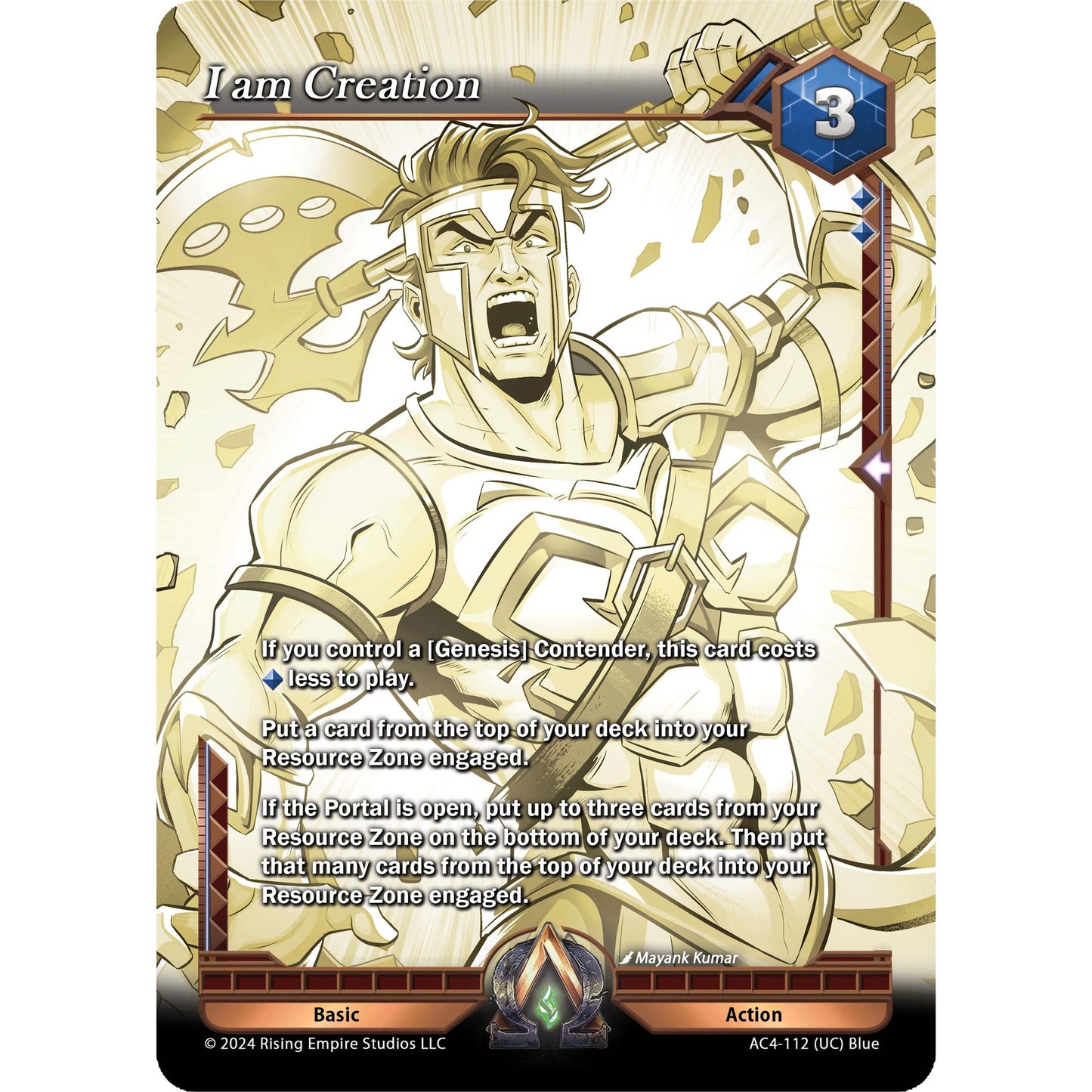 Image for I am Creation (Gold) (AC4-112) (AC4) - Alpha Clash