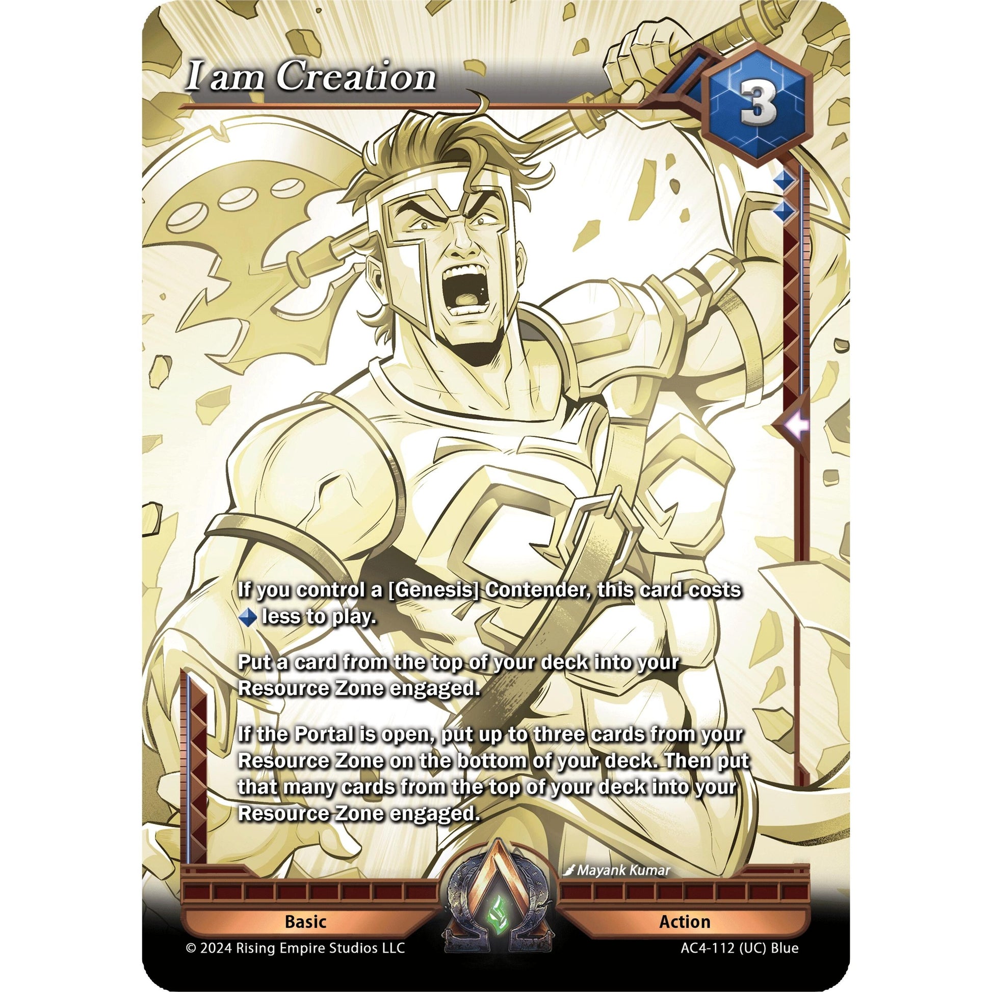 Image for I am Creation (Gold) (AC4-112) (AC4) - Alpha Clash