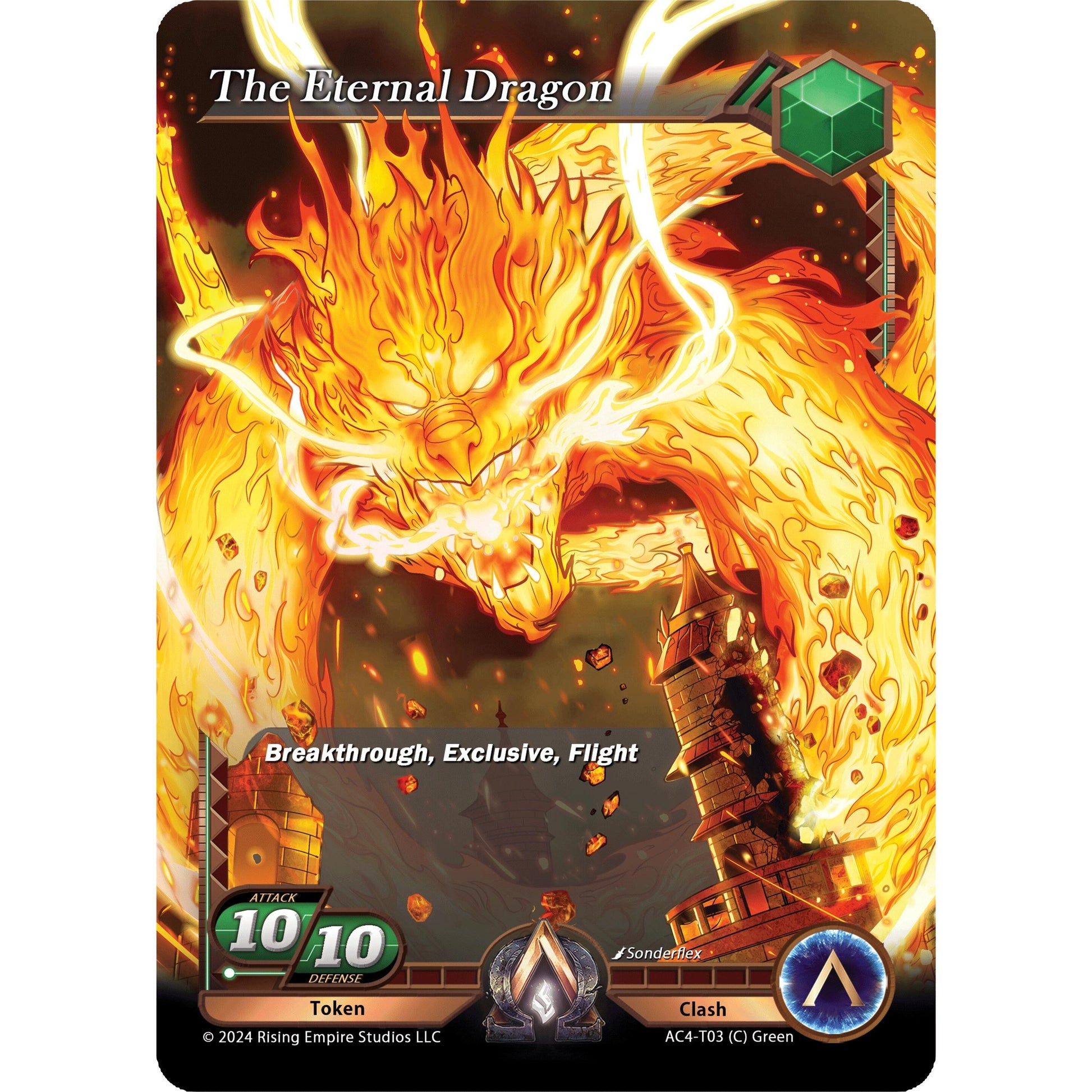 Image for The Eternal Dragon (AC4-T03) (AC4) - Alpha Clash
