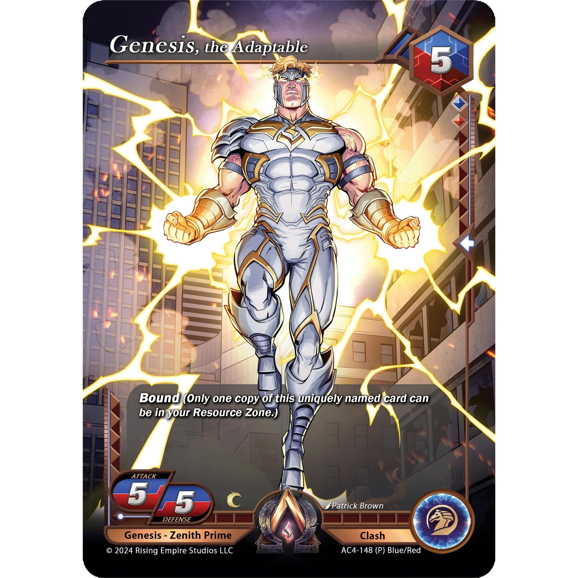 Image for Genesis, the Adaptable (Team Covenant Promo) (AC4-148) (AC4) - Alpha Clash